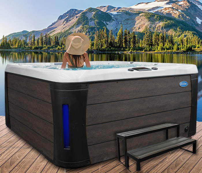 Calspas hot tub being used in a family setting - hot tubs spas for sale Roanoke