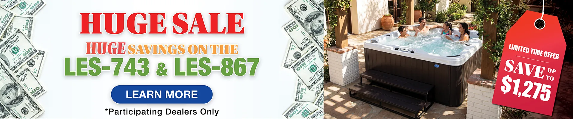 Calspas hot tub being used in a family setting - Roanoke